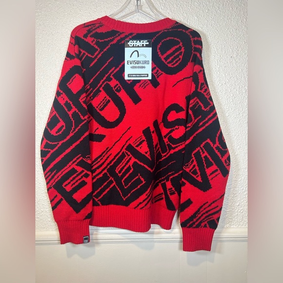 RARE Evisu x Kuro Knit Crewneck - Picture 2 of 8